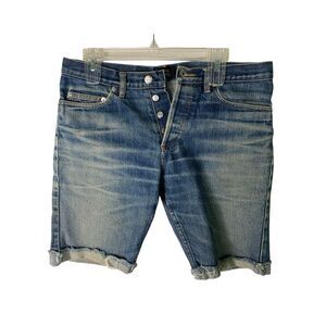 A.P.C. New Cure H Jean Tres Etroit jean denim shorts men's size 32